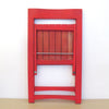 Chaise pliante rouge Aldo Jacober Chaise pliante rouge Aldo Jacober