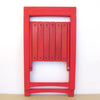Chaise pliante rouge Aldo Jacober Chaise pliante rouge Aldo Jacober