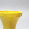 Vase en ceramique jaune Italie Années 60 Vase en ceramique jaune Italie Années 60
