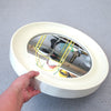 Miroir rond Salc annees 70 Miroir rond Salc annees 70