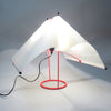 Lampe Falene rouge Piero de Martini Arteluce Années 80 Lampe Falene rouge Piero de Martini Arteluce Années 80