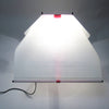 Lampe Falene rouge Piero de Martini Arteluce Années 80 Lampe Falene rouge Piero de Martini Arteluce Années 80