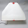 Lampe Falene rouge Piero de Martini Arteluce Années 80 Lampe Falene rouge Piero de Martini Arteluce Années 80