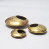 Trois cendriers galet Orb Roger Tallon Années 70 Trois cendriers galet Orb Roger Tallon Années 70