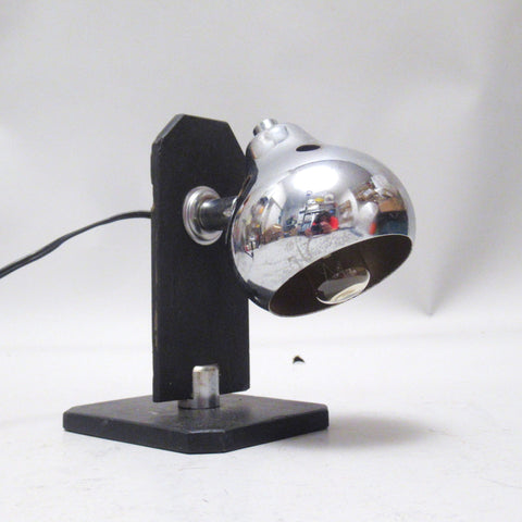 Petite lampe brutaliste italienne en ardoise Années 60