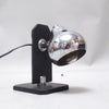 Petite lampe brutaliste italienne en ardoise Années 60 Petite lampe brutaliste italienne en ardoise Années 60