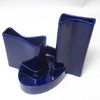 Vases combinables indigo Angelo Mangiarotti Fratelli Brambilla Vases combinables indigo Angelo Mangiarotti Fratelli Brambilla
