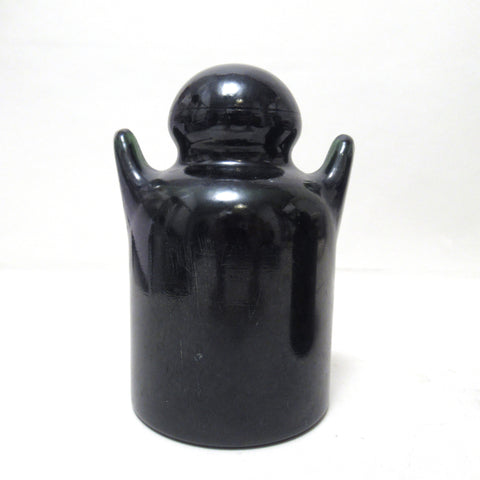 Bonhomme isolateur en verre circa 1950