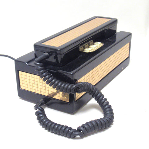 Telephone mosaïque dorée Sitel Italie années 70