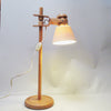 Lampe scandinave en pin Années 80 Lampe scandinave en pin Années 80