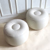 Paire de poufs gonflables Années 70 Paire de poufs gonflables Années 70