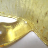 Saladier Pomme en verre jaune Années 70 Saladier Pomme en verre jaune Années 70