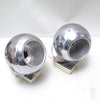 Paire de spots boules chromés1960 Paire de spots boules chromés1960
