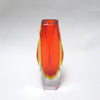 Grand vase Prisme Sommerso Murano Années 50/60 Grand vase Prisme Sommerso Murano Années 50/60