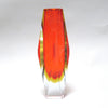 Grand vase Prisme Sommerso Murano Années 50/60 Grand vase Prisme Sommerso Murano Années 50/60