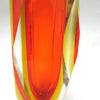 Grand vase Prisme Sommerso Murano Années 50/60 Grand vase Prisme Sommerso Murano Années 50/60