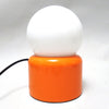 Lampe orange Années 70 Lampe orange Années 70