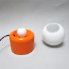 Lampe orange Années 70 Lampe orange Années 70