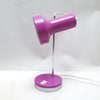 Lampe de bureau violette Années 70 Lampe de bureau violette Années 70