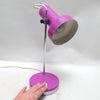 Lampe de bureau violette Années 70 Lampe de bureau violette Années 70