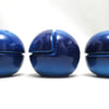 Reservé Trois boules en céramique bleue Emilio Cheveri Car Firenze Reservé Trois boules en céramique bleue Emilio Cheveri Car Firenze
