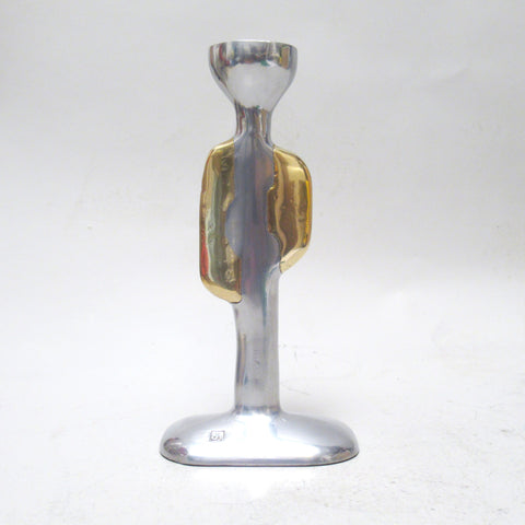 Bougeoir anthropomorphe brutaliste David Marshall Années 70