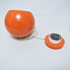 Paire d'appliques boule orange Reggiani Années 60 Paire d'appliques boule orange Reggiani Années 60