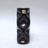Vase rouleau noir Sele Arte Années 60 Vase rouleau noir Sele Arte Années 60