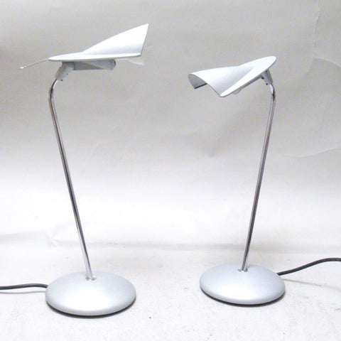 Paire de lampes Berverly Tronconi 1980/90