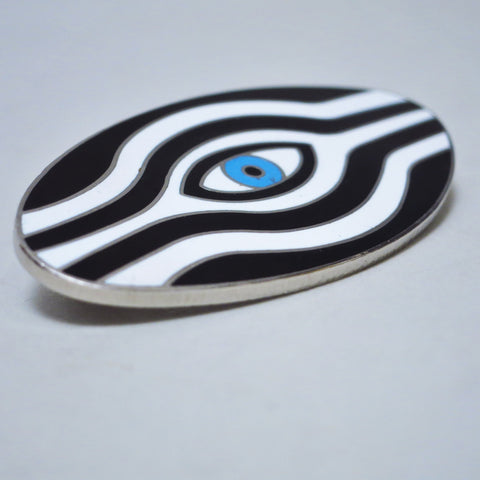 Broche Oeil sur le plat Nathalie du Pasquier Acme Studios