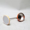 Petite lampe de bureau vintage jaune et orange Années 70 Petite lampe de bureau vintage jaune et orange Années 70
