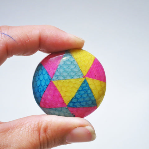 Boucles d’oreilles Arlequin 1980