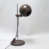 Lampe de bureau boule vintage marron Années 70 Lampe de bureau boule vintage marron Années 70