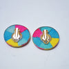 Boucles d’oreilles Arlequin 1980 Boucles d’oreilles Arlequin 1980