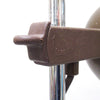 Lampe de bureau boule vintage marron Années 70 Lampe de bureau boule vintage marron Années 70