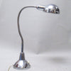 Lampe de bureau flexible chromée Années 70 Lampe de bureau flexible chromée Années 70