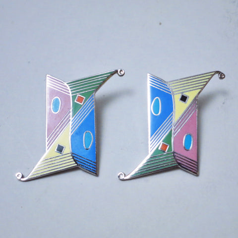 Boucles d’oreilles Faraon Alberto Olabuenaga Acme Studio