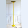 Lampadaire jaune Fratelli Martini Années 80 Lampadaire jaune Fratelli Martini Années 80