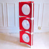 Lampadaire Space Age rouge blanc Annees 60 Lampadaire Space Age rouge blanc Annees 60