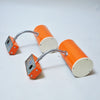 Paire d'appliques cylindrique orange Atejie Lyktan Paire d'appliques cylindrique orange Atejie Lyktan