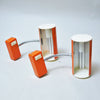 Paire d'appliques cylindrique orange Atejie Lyktan Paire d'appliques cylindrique orange Atejie Lyktan