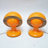 Paire de Lampes Jucker orange Scarpa Flos Paire de Lampes Jucker orange Scarpa Flos