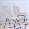 Paire de Wire chairs Harry Bertoia Knoll Paire de Wire chairs Harry Bertoia Knoll