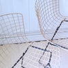 Paire de Wire chairs Harry Bertoia Knoll Paire de Wire chairs Harry Bertoia Knoll