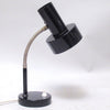 Lampe de bureau vintage noire Années 70 Lampe de bureau vintage noire Années 70