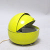 Lampe italienne Pacman jaune Années 60 Lampe italienne Pacman jaune Années 60
