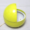 Lampe italienne Pacman jaune Années 60 Lampe italienne Pacman jaune Années 60