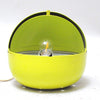 Lampe italienne Pacman jaune Années 60 Lampe italienne Pacman jaune Années 60