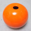 Vase boule orange Sergio Asti Gabbianelli Années 70 Vase boule orange Sergio Asti Gabbianelli Années 70