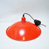 Suspension cloche rouge années 70 80 Suspension cloche rouge années 70 80
